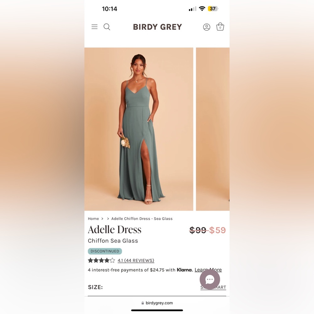 Birdy Grey Adelle Dress - Sea Glass
